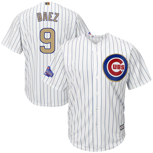 CUBS White 2017 Gold Program Jerseys-016